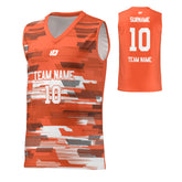 Basketball Jersey Glitch - Orange